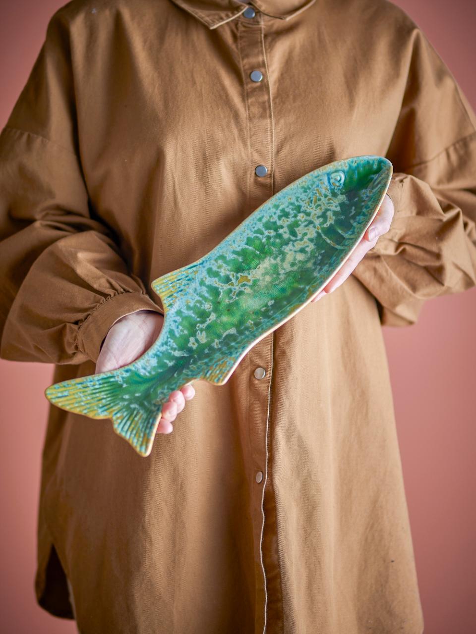 Hadden Plate 42x13 cm - Set of 4 - Fish