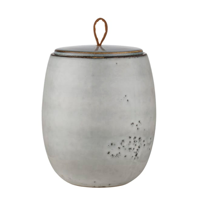 Amera jar H16 cm - grey