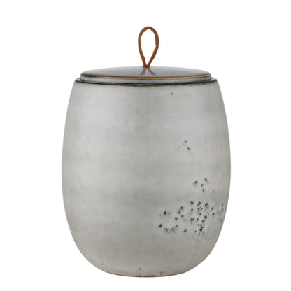 Amera jar H16 cm - grey