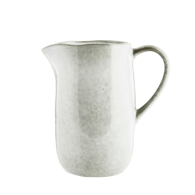 Amera jug H20 cm - white sands