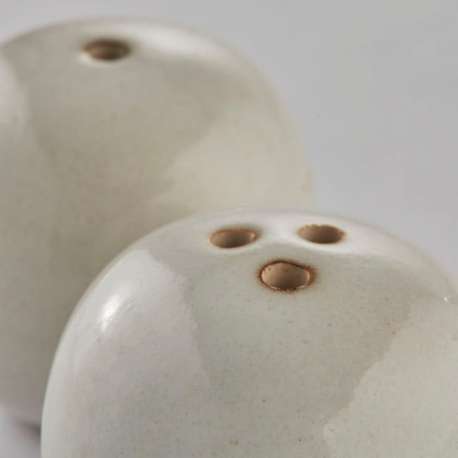 Amera salt/pepper set Ø4,5 cm - white sands