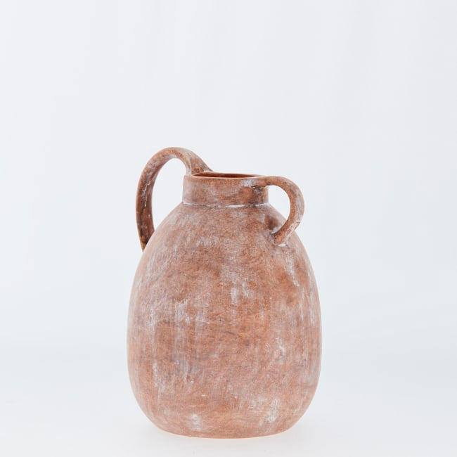 Avillia decoration vase H20,4 cm - terracotta