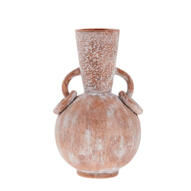 Avillia decoration vase H26,6 cm - terracotta