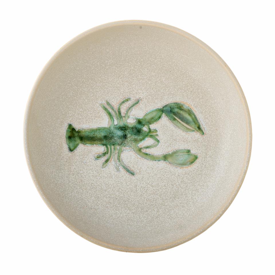 Hadden Bowl Ø29 cm - Set of 2 - Lobster / Green
