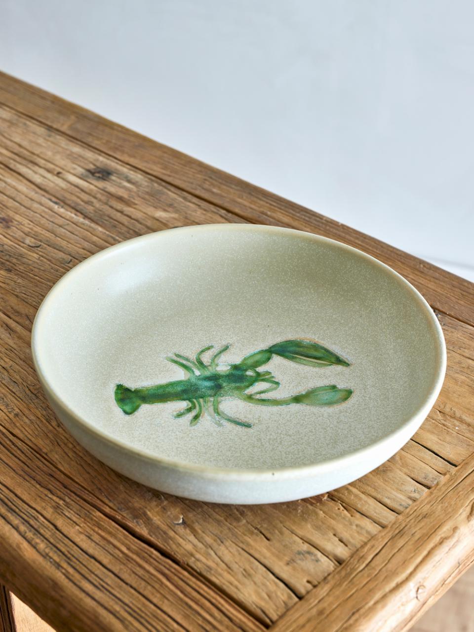 Hadden Bowl Ø29 cm - Set of 2 - Lobster / Green