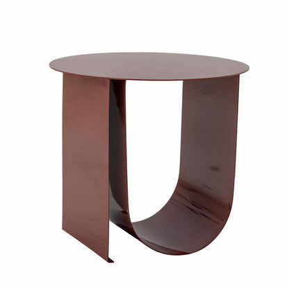 Cher Side Table - Red / Metal