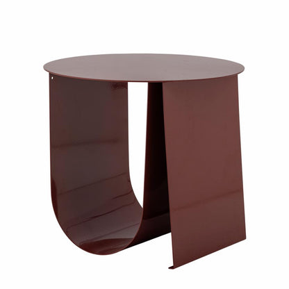 Cher Side Table - Red / Metal