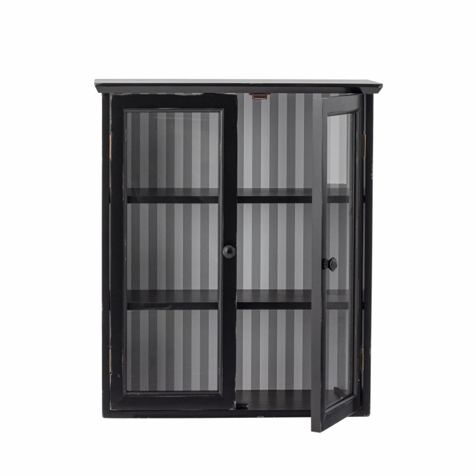 Hazem Cabinet - Black / Firwood