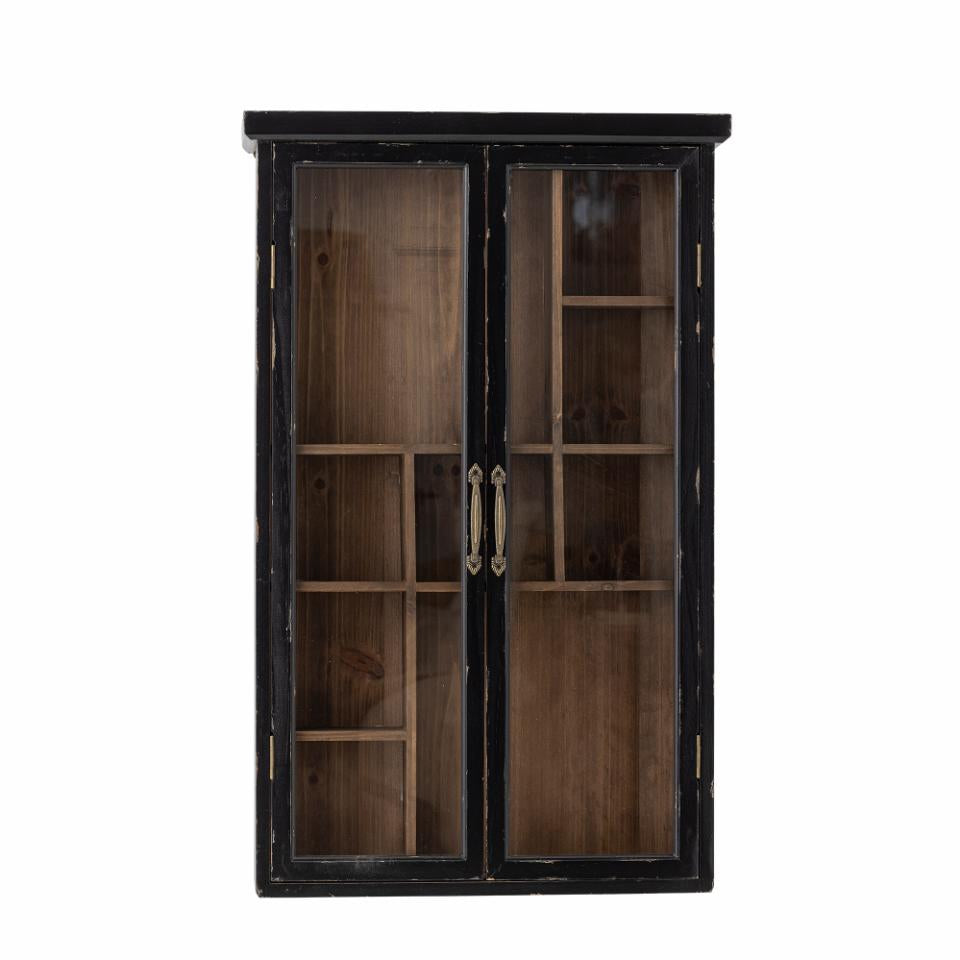 Hazem Cabinet - Black / Firwood