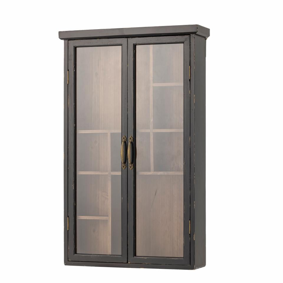 Hazem Cabinet - Black / Firwood