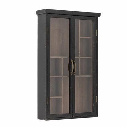 Hazem Cabinet - Black / Firwood