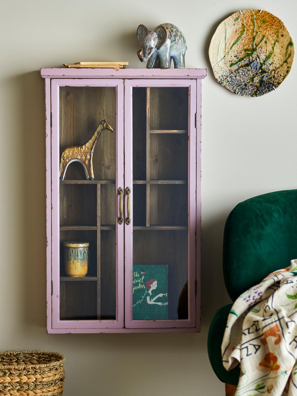 Hazem Cabinet - Rose / Firwood
