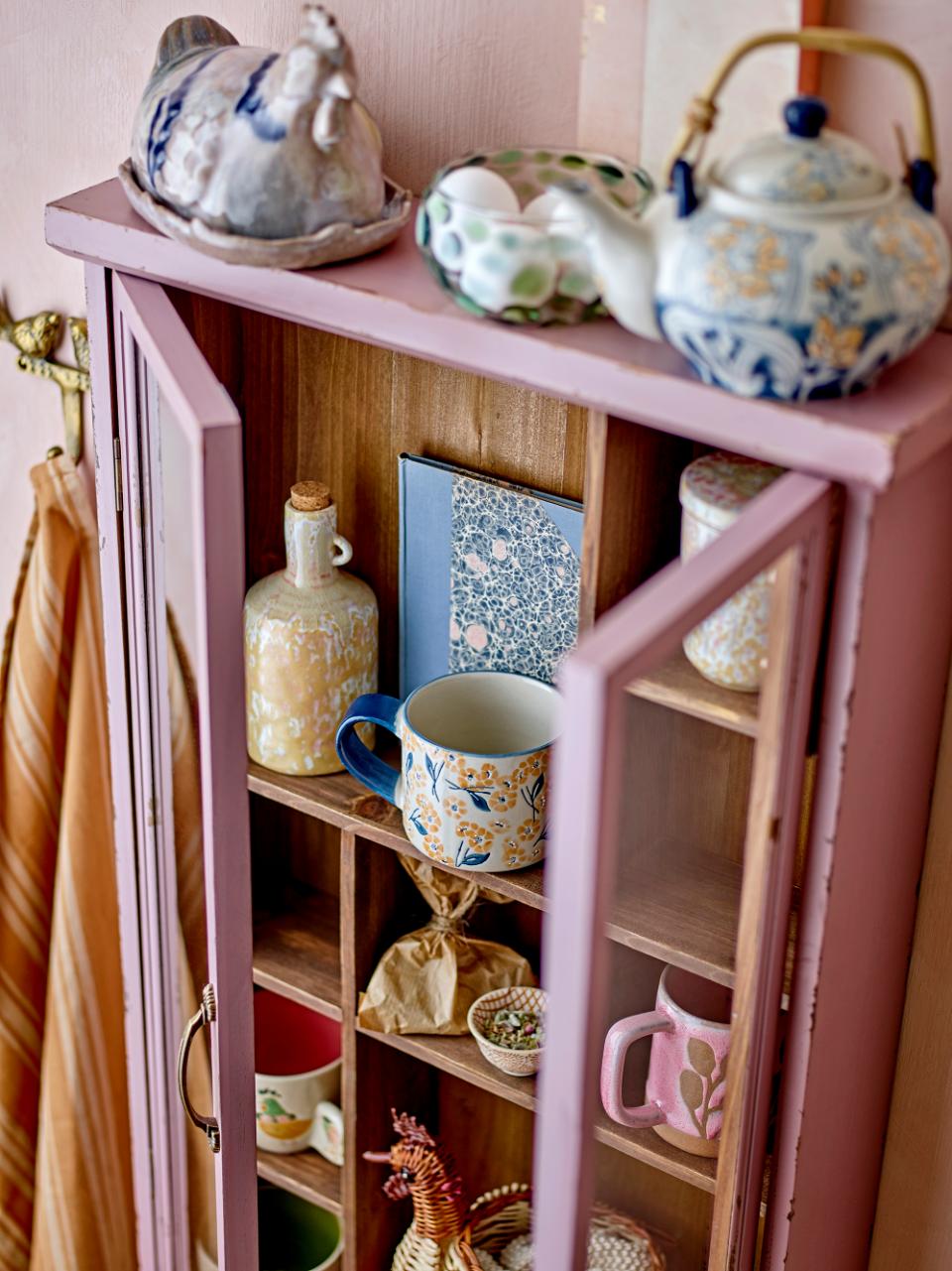 Hazem Cabinet - Rose / Firwood