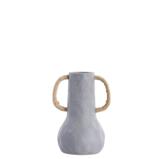 Ayelle decoration vase H25,5 cm - dark grey