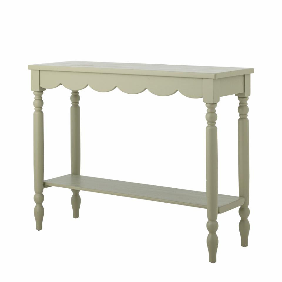 Salla Console Table - Green / Firwood