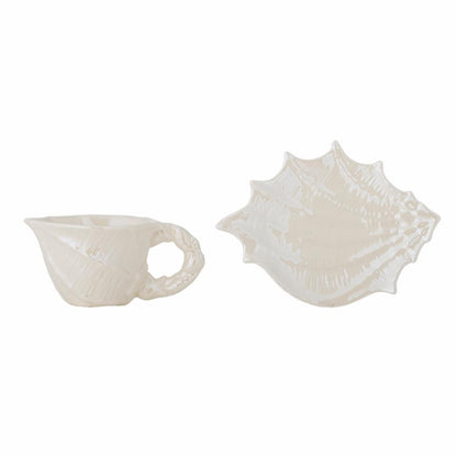 Shellie Cup 150 ml with Saucer - Set of 4