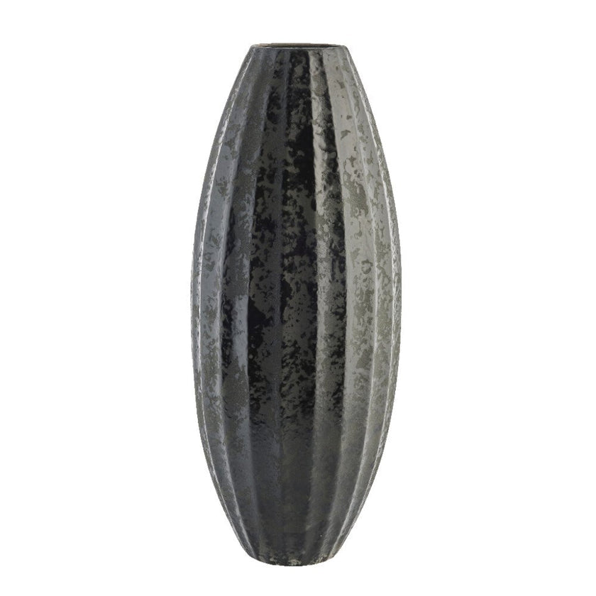 Esme decoration vase H51 cm - black