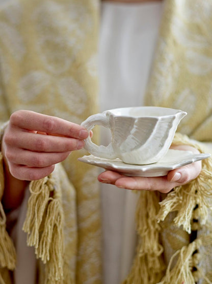 Shellie Cup 150 ml with Saucer - Set of 4