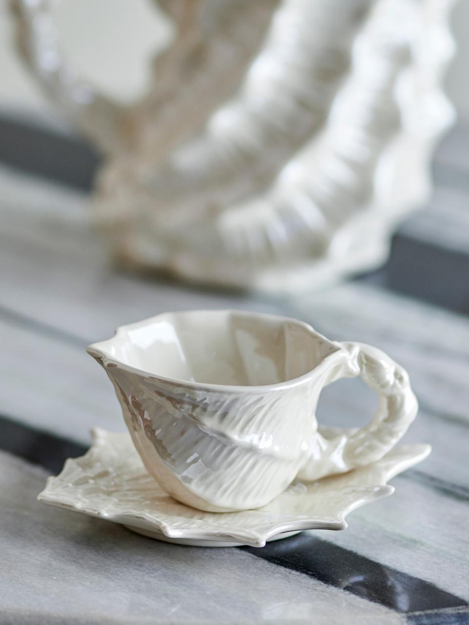 Shellie Cup 150 ml with Saucer - Set of 4