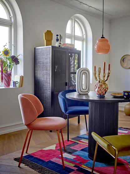 Marikka Cabinet - Black / Mahogany