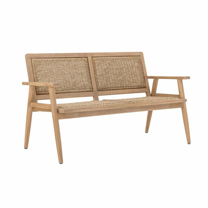 Sorrento Sofa - Nature / Acacia, Polyrattan