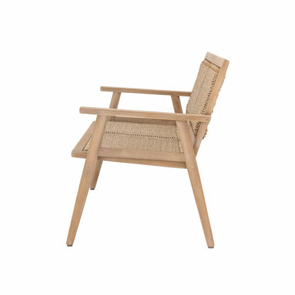 Sorrento Sofa - Nature / Acacia, Polyrattan