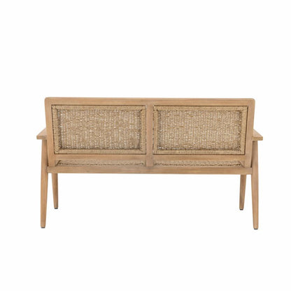Sorrento Sofa - Nature / Acacia, Polyrattan