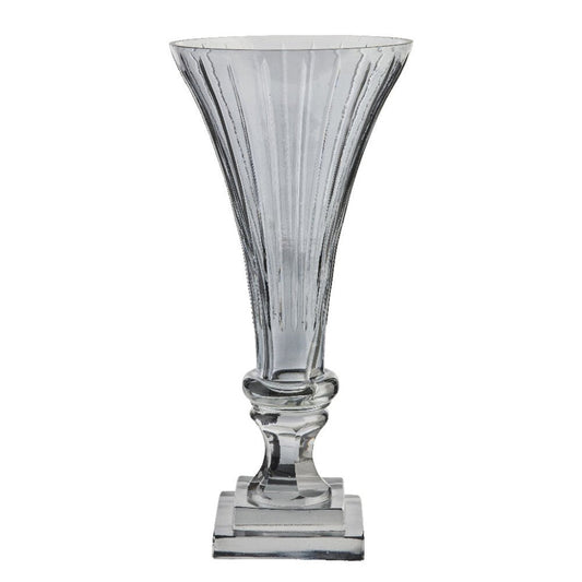 Ciselle vase H31 cm - dark grey