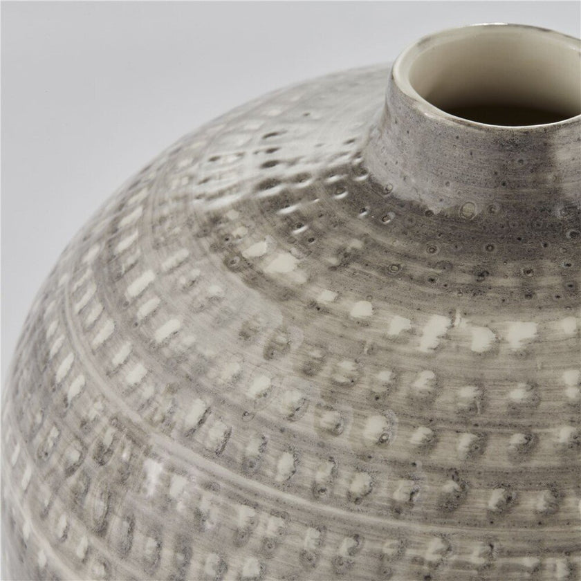 Cassandra vase H15,5 cm - dark grey