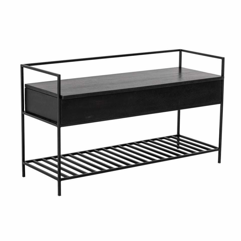 Abelone Bench - Black / Mango