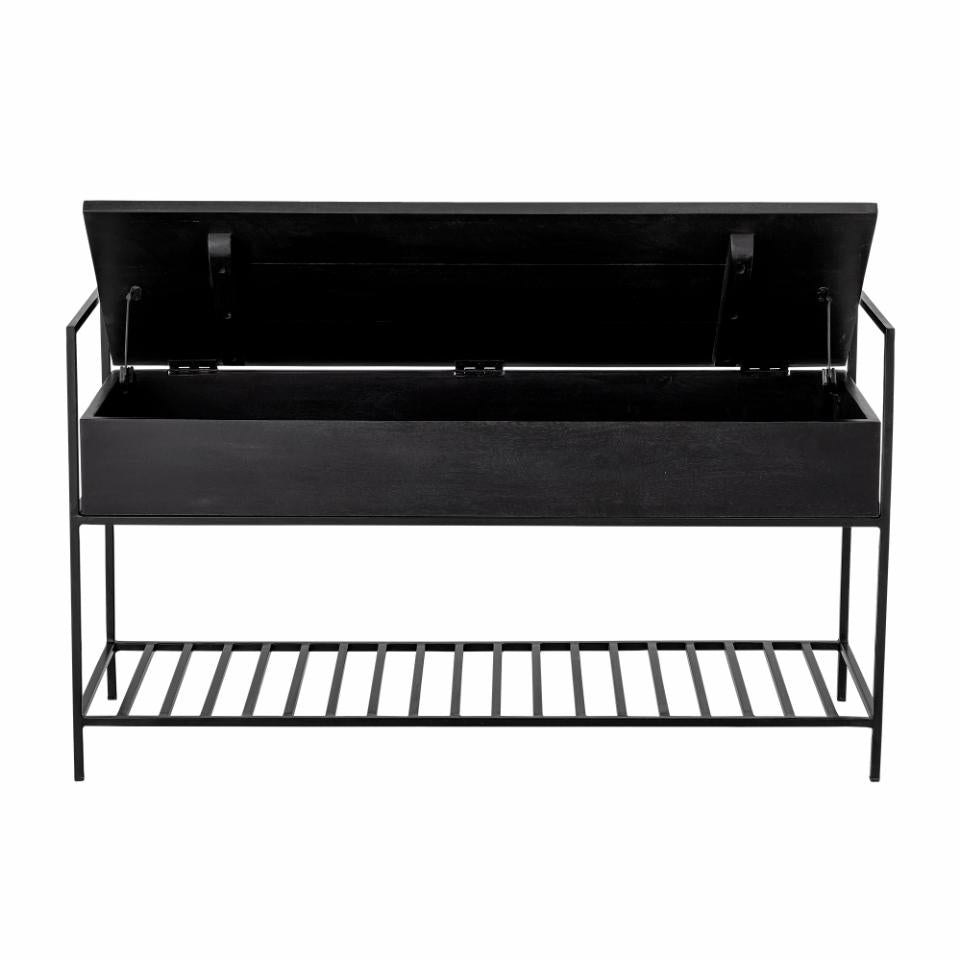 Abelone Bench - Black / Mango