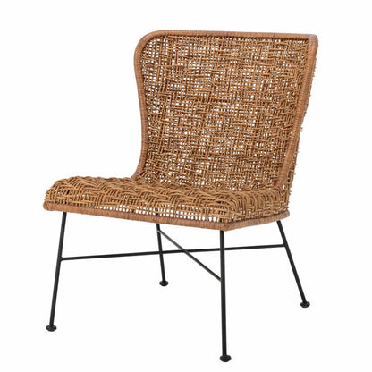 Somme Lounge Chair 2pcs - Nature / Rattan