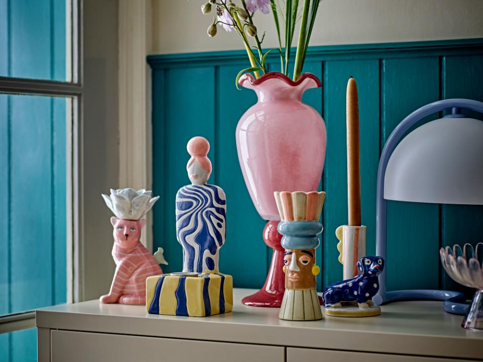 Frills Vase H34 cm - Rose