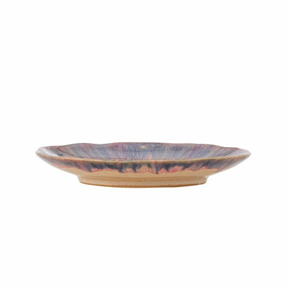 Imogen Plate Ø16,5 cm - Set of 6 - Blue/Brown