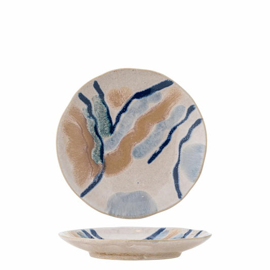 Imogen Plate Ø16,5 cm - Set of 6 - Nature/Multicolor