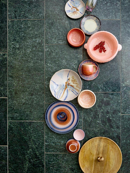 Imogen Plate Ø16,5 cm - Set of 6 - Violet/Gray