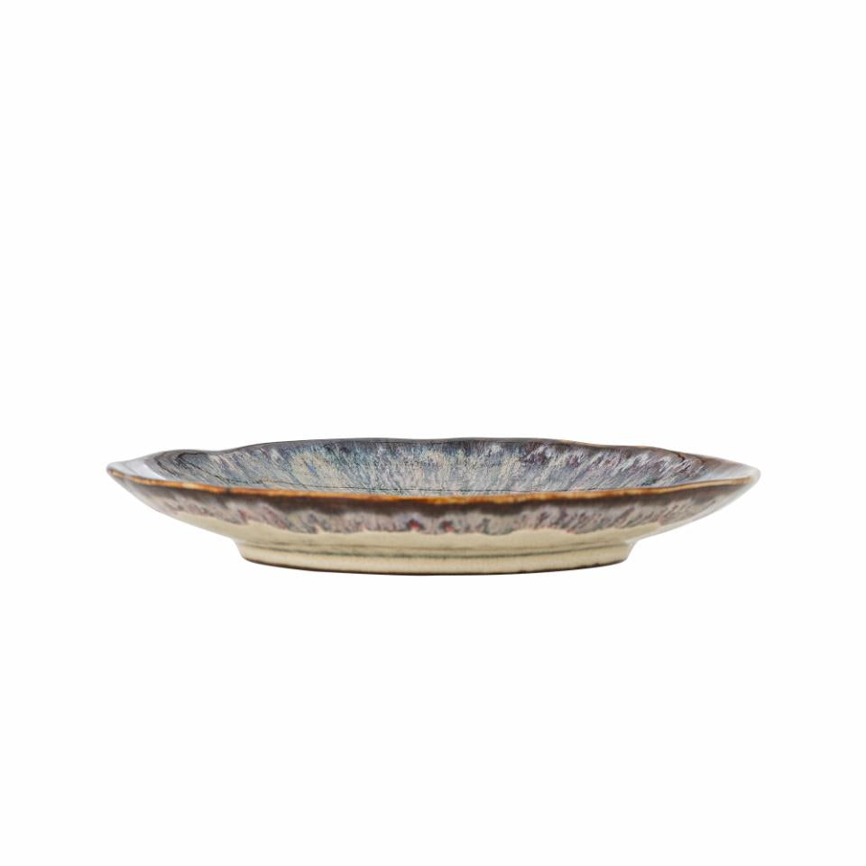 Imogen Plate Ø16,5 cm - Set of 6 - Violet/Gray