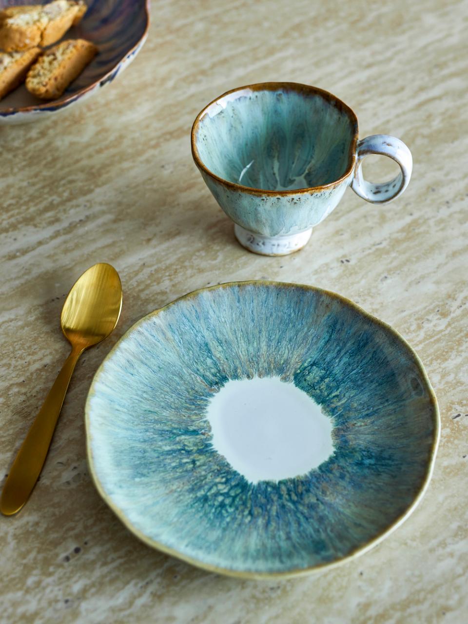 Imogen Plate Ø16,5 cm - Set of 6 - Green