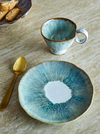 Imogen Plate Ø16,5 cm - Set of 6 - Green