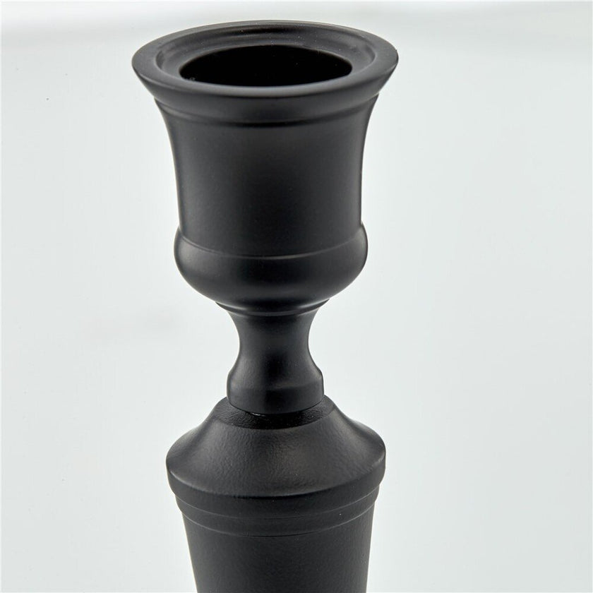 Eliane candlestick H21 cm - black