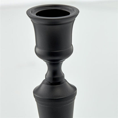 Eliane candlestick H31 cm - black