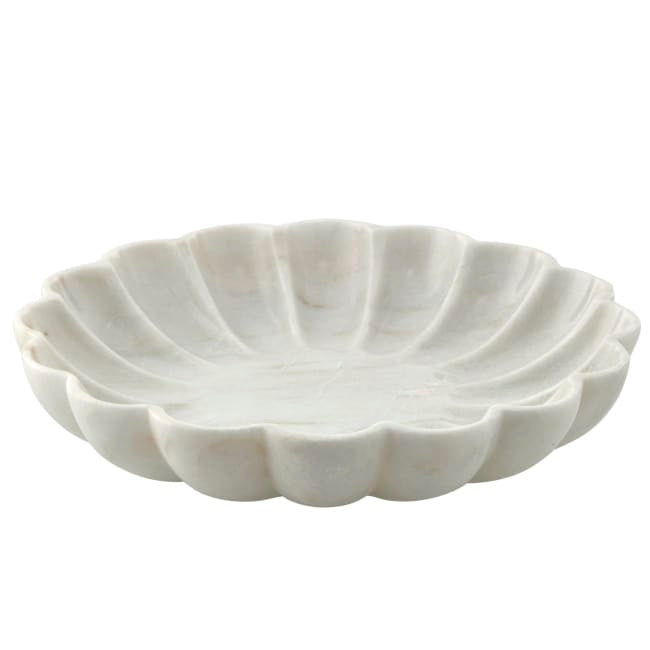 Marmilla decoration bowl Ø30 cm - white