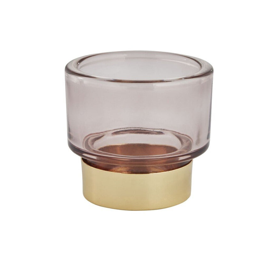 Miy tealight holder H7,5 cm - misty rose