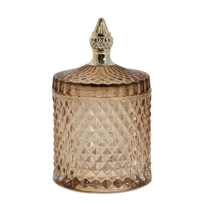 Miya jar H17,5 cm - golden brown