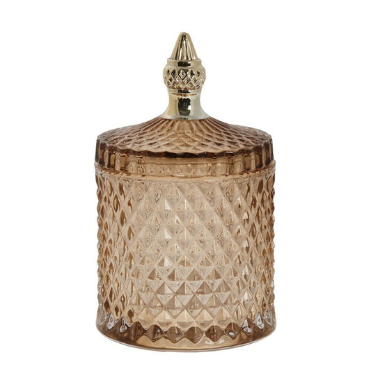 Miya jar H17,5 cm - golden brown