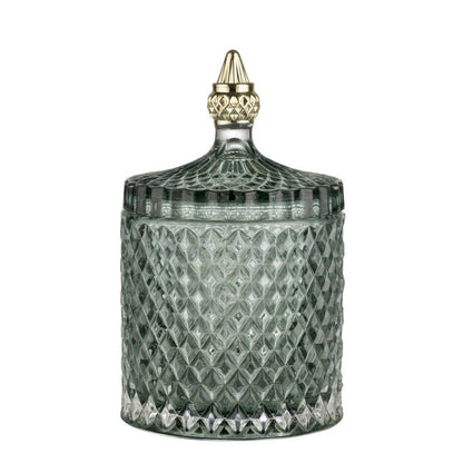 Miya jar H17,5 cm - granite green