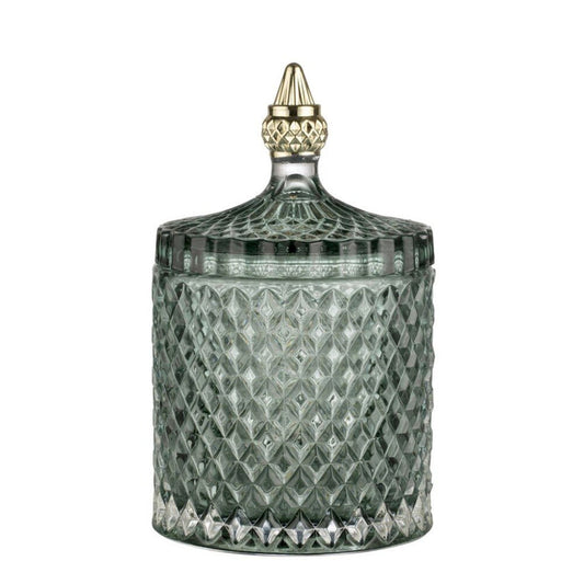 Miya jar H17,5 cm - granite green