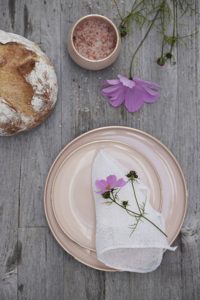 Clara dinner plate Ø26 cm - rose