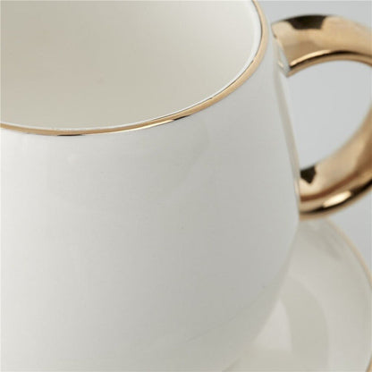 Taza/platillo espresso Clara 15 cl - blanco