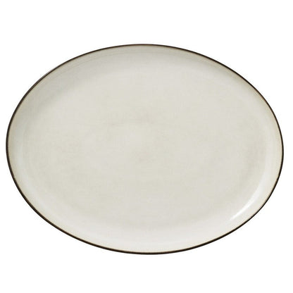 Plato de servir Amera 40x30 cm - arenas blancas